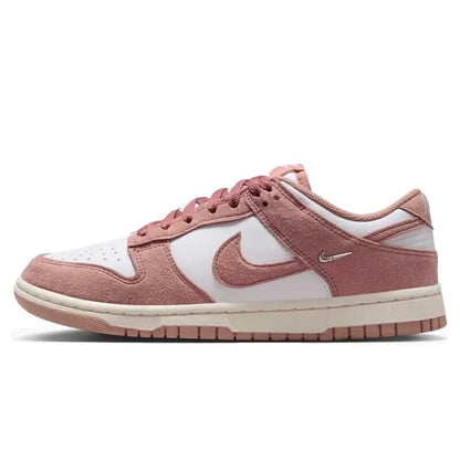 „Nike Dunk Low“ bordo spalvos, neslystantys, patvarūs, retro stiliaus žemi sportiniai bateliai, unisex, modelis HQ1965-600