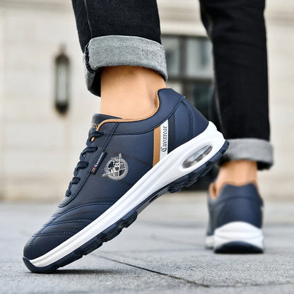 Chaussures de sport pour hommes grande taille respirant confortable résistant à l'usure Snekaers semelle souple chaussures de course plates décontractées pour homme
