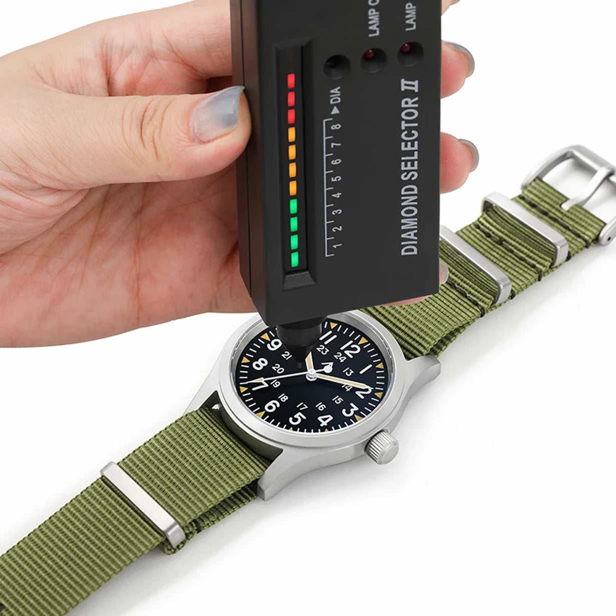 Militado ML05 38mm Military Watch Miyota 2035 Movement Domed Sapphire Crystal C3 Green Luminous 10Bar Waterproof Vintage Watches