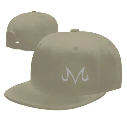 Majin Buu Print Baseball Cap Hip Hop Flat Bill Caps Unisex Adjustable Snapback Caps Skateboard Hats Trucker Hat