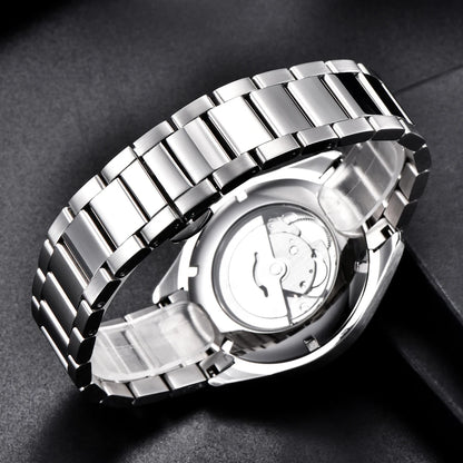 Luxury NH35 Movt Corgeut 41mm Man Sport Clock Automatic Relogio Masculino Mechanical Wristwatch Sapphire Steel Band Men's Watch