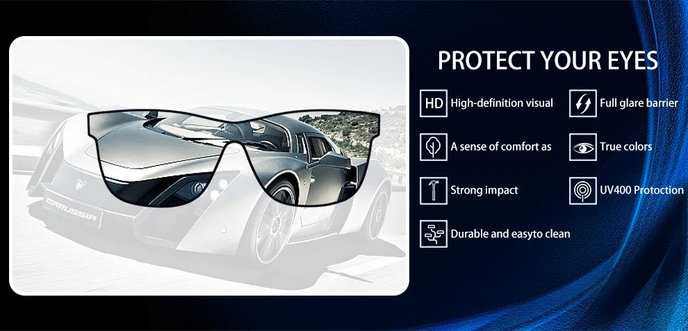 Men's Polarized Sunglasses classic fashion UV400 Women's Glasses Driving Outdoor Travel Glasses Cool 2140