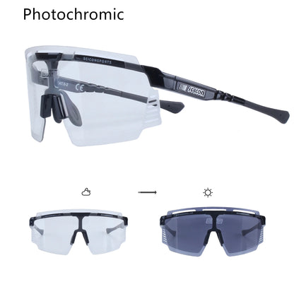 Scicon Cycling Glasses Outdoor Sports Sunglasses Men MTB Bicycle Photochromic Goggles Women Road Mountain Bike Eyewear Eyeglass