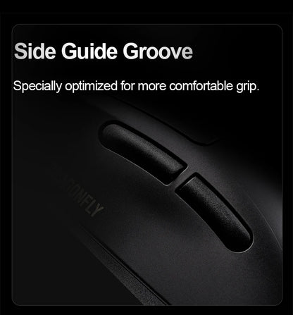 ATK Dragonfly A9 Wireless Gaming Mouse NearLink Tri-Mode Dual 8K Ultra-Lightweight Ergonomic Esports Mouse