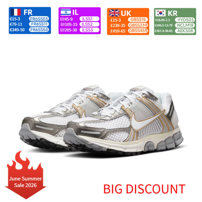 Nike Zoom Vomero 5 Comfort Classic Hengittävät Tukevat Matalan vartalon vapaa-ajan harjoittelu- ja kaupunkijuoksukengät Unisex HJ7247-099