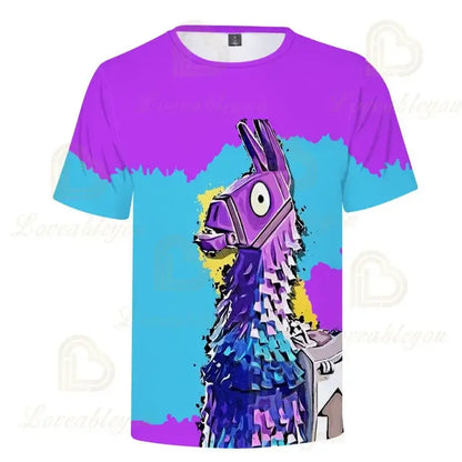Fortnite Victory Kinderbekleidung für Jungen und Mädchen, Battle Royale 3D-Sweatshirt, Oberteile für Jungen und Mädchen, Kinder-T-Shirt, Hero-Teen-Tops