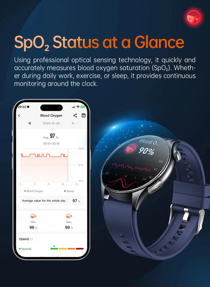 For XIAOMI 2025 New ECG+PPG Smartwatch Precise Uric Acid Blood Lipids Pressure Body Analysis Smart Watch Men BT Call NFC Watches