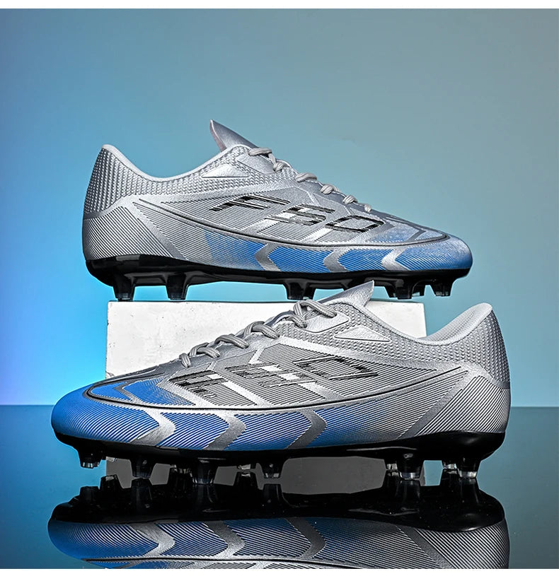 Nouvelles chaussures de football pour hommes, chaussures de futsal à cheville haute, respirantes, antidérapantes, de haute qualité, ultralégères, chaussures de sport, chaussures de match en plein air
