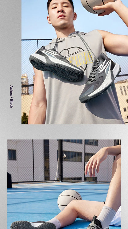 361 Degrees BIG3 Team4.0 Men's Basketball Sport Shoes, Impact Protection, Durable, Wear-Resistant, Agile, Breathable Sneakers 672621104