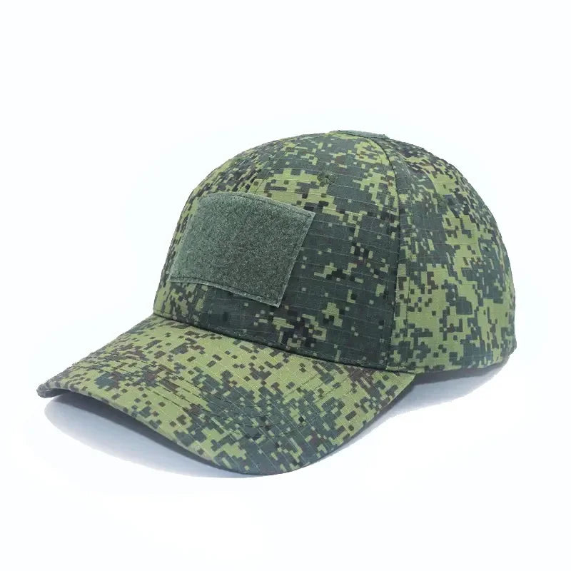 Camouflage Baseball Cap Outdoor Men's Tactical CP Adjustable Hat Sports Cycling Duck Tongue Cap