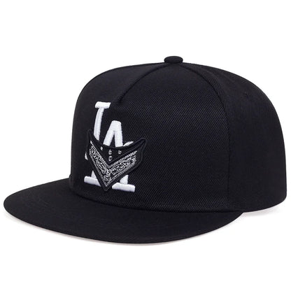 Unisex Los Angeles Embroidery Hip-hop Hats Spring Autumn Outdoor Adjustable Casual Baseball Caps Trucker Caps Sunscreen Hat