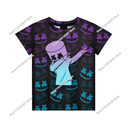 Fortnites 3D Printed Short Sleeve T-Shirt Game Cartoon Print Battle Royale Adult Kid Clothes Kids T-shirt Harajuku Tshirt
