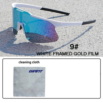 giant cycling sunglasses men and women MTB Road Bicycle cycling sunglasses Outdoor Lenses With case glasses Cycling goggles