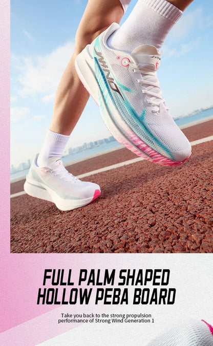 QIAODAN Man Trail Running Shoes 2026 WIND 4 Jogging Sport Shoes GYM Mesh Breathable Athletic Running Sneakers QDB023262298
