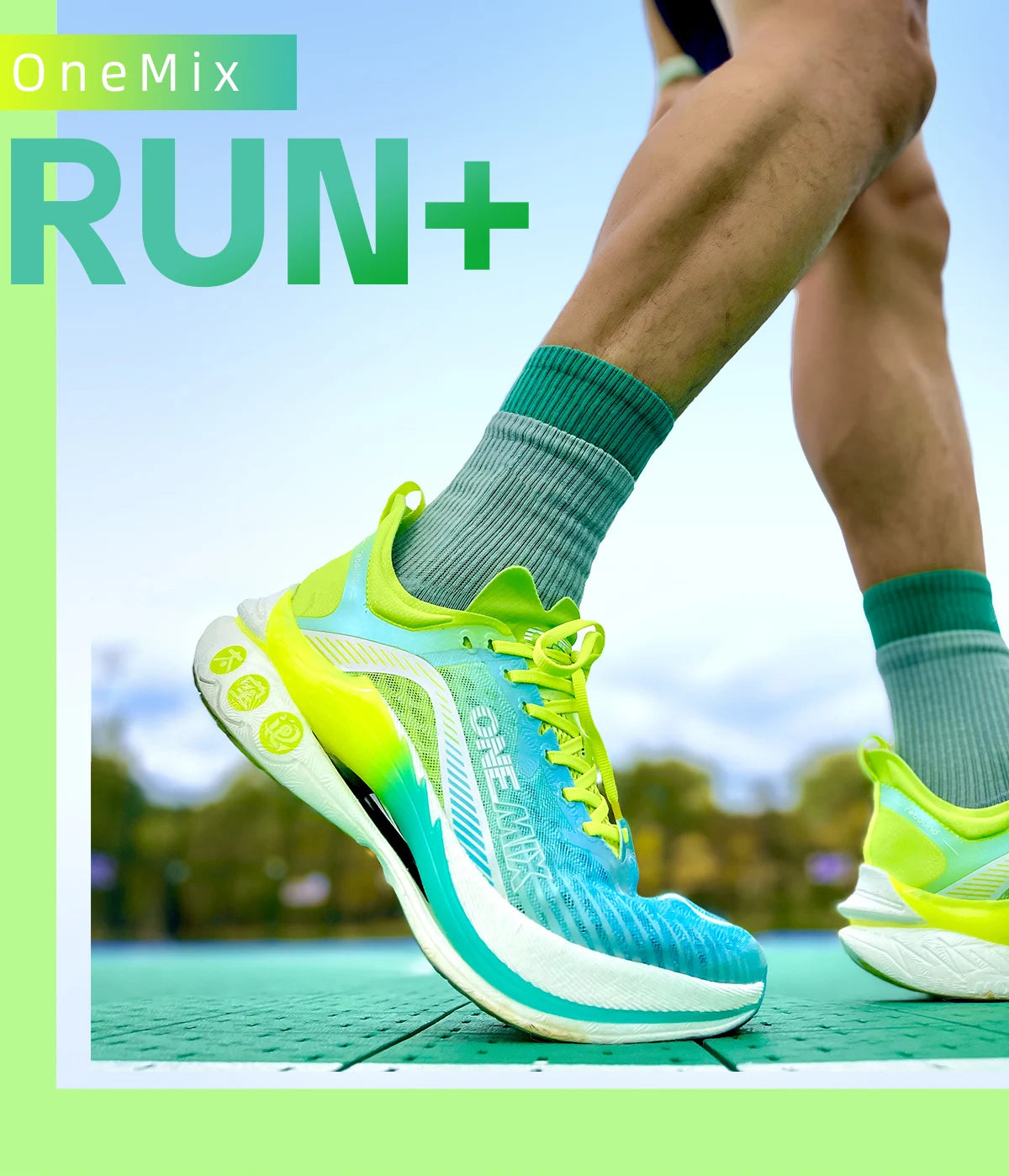 ONEMIX Carbon Plate Marathon Running Racing Shoes Professional Stable Support Shock Relief Ultra-Light Rebound Sneakers