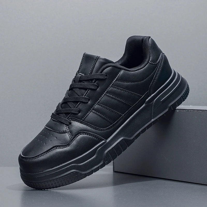 Plus Big Size 50 51 52 Mens Leather Sneakers Casual Sports Shoes Flat Skateboard Shoes For Dropshipping