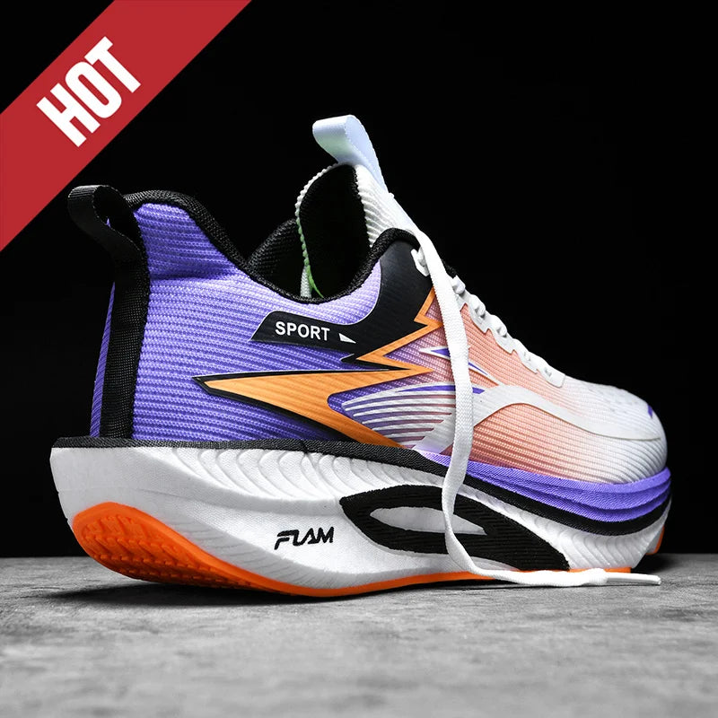 Scarpe sportive da running da uomo per maratona, con cuscino d’aria, traspiranti, leggere e confortevoli, sneakers atletiche outdoor da donna per jogging e tenis