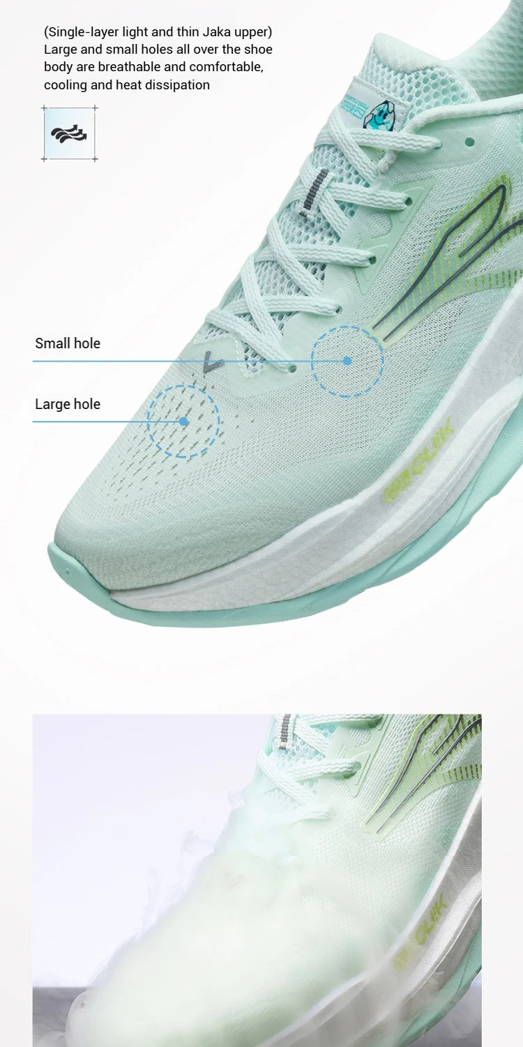 Scarpa da running da uomo 361 Degrees Fierce 5, nuova, traspirante, ammortizzante, confortevole, antiscivolo, resistente all’usura, sneaker da uomo 672522218