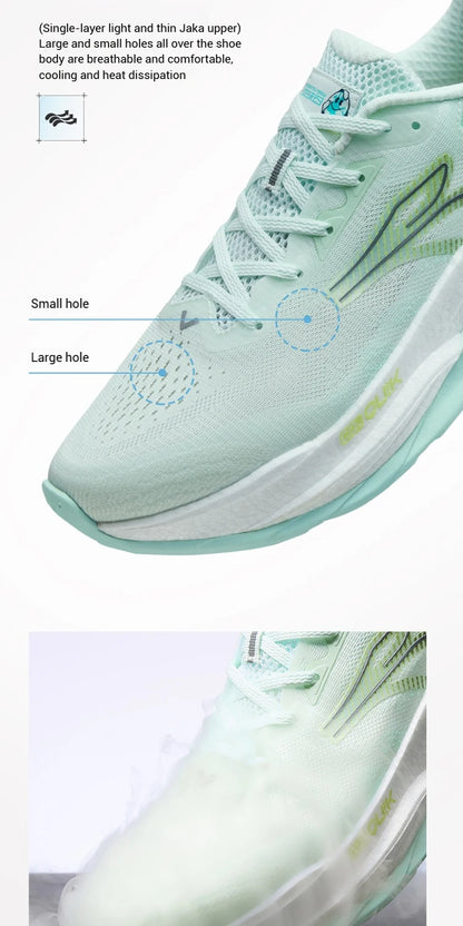 Scarpa da running da uomo 361 Degrees Fierce 5, nuova, traspirante, ammortizzante, confortevole, antiscivolo, resistente all’usura, sneaker da uomo 672522218