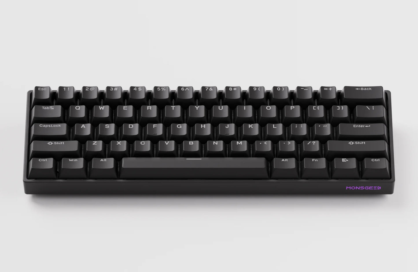 Akko MonsGeek FUN60 mechanische Tastatur mit Magnetschaltern, 60% Gaming-Tastatur, Rapid Trigger 0.01mm, 8K ARGB, HE/TMR Custom-Tastatur