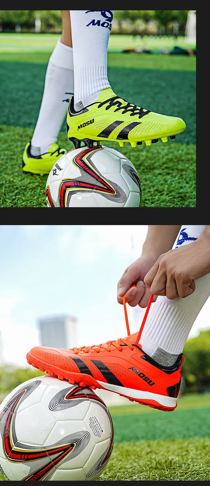 New Men's And Women's Football Shoes, Indoor And Outdoor Sports Shoes With Long Nails And Broken Nails For Football Training Mat