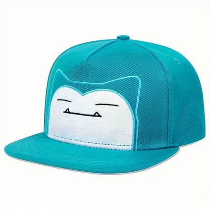 Hot Pokemon Squirtle Pikachu Bulbasaur Charmander‌ Embroidery Baseball Cap Cute Anime Adjustable Sun Hat Outdoor Sports Gifts