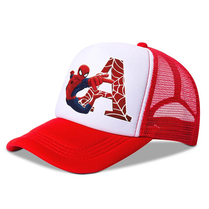 Spiderman Children Baseball Cap Kawaii Cartoon Printed Cap Boys Girls Outdoor Sports Sun Hat Adjustable Peaked Cap Kids Gifts
