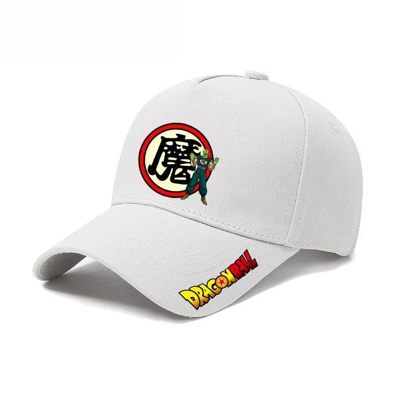 New Dragon Ball Master Roshi Son Goku Hat Creative High-Value Anime Cartoon Letter Print Unisex Casual Versatile Baseball Cap