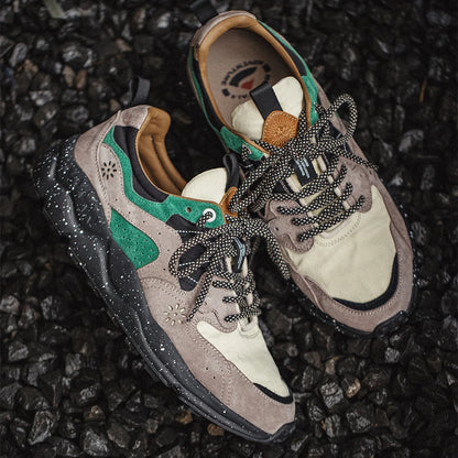 Sneakers sportive outdoor da jogging Maden Patchwork, traspiranti, con lacci, alla moda, da uomo, per corsa casual estiva, con suola spessa