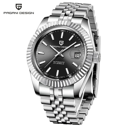 PAGANI DESIGN 40MM Men Mechanical Watch Top Luxury Japan Movement Automatic Watch Sport Stainless Steel Waterproof Men Watches