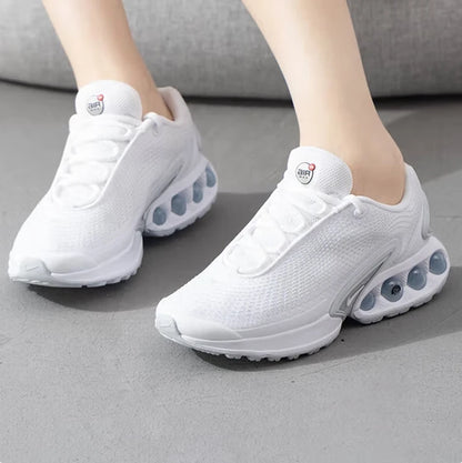 Nike Visualized Rear-Cushion Air Cushioning Support Wear-Resistant Fitness Training Women's Running Shoes New Unique Texture Commuter Sports Running Shoes Air Max Dn Solid Color Versatile Casual Sports Shoes Niche Design Non-