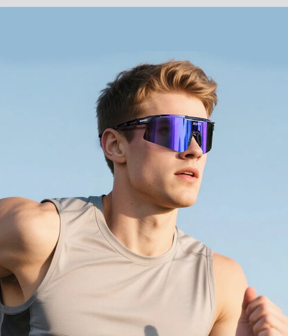 SCVCN UV400 Cycling Glasses Men Women MTB Road Bike Sunglasses Outdoor Hiking Drive Running Sunglasses Fashion Sports Glasses