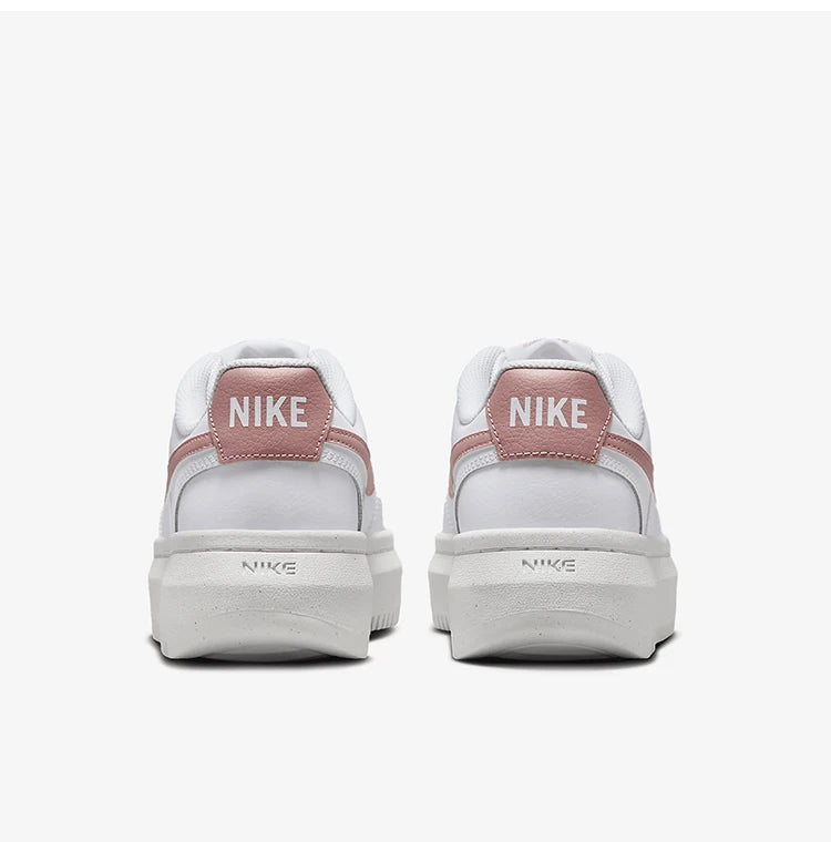 Nike Official Genuine Court Vision Alta Women's Thick-Sole Casual Sneakers DZ5394-102