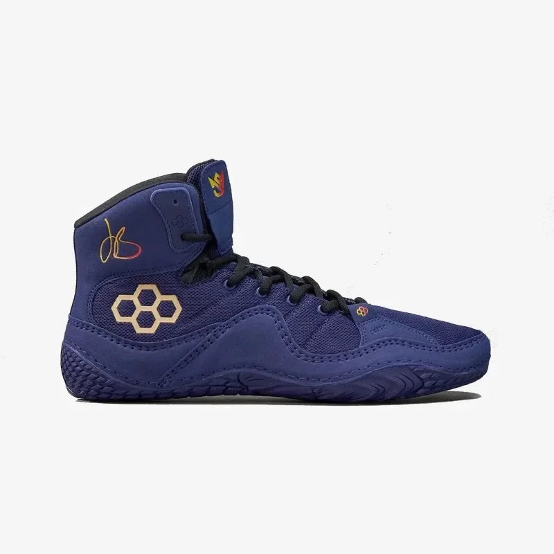 Zapatillas de lucha para hombre y mujer, calzado deportivo de competición para gimnasio y entrenamiento, alta calidad, cómodas, zapatillas de boxeo, tallas 36-45