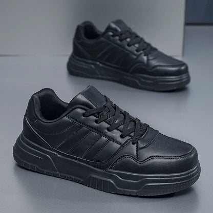 Plus Big Size 50 51 52 Mens Leather Sneakers Casual Sports Shoes Flat Skateboard Shoes For Dropshipping