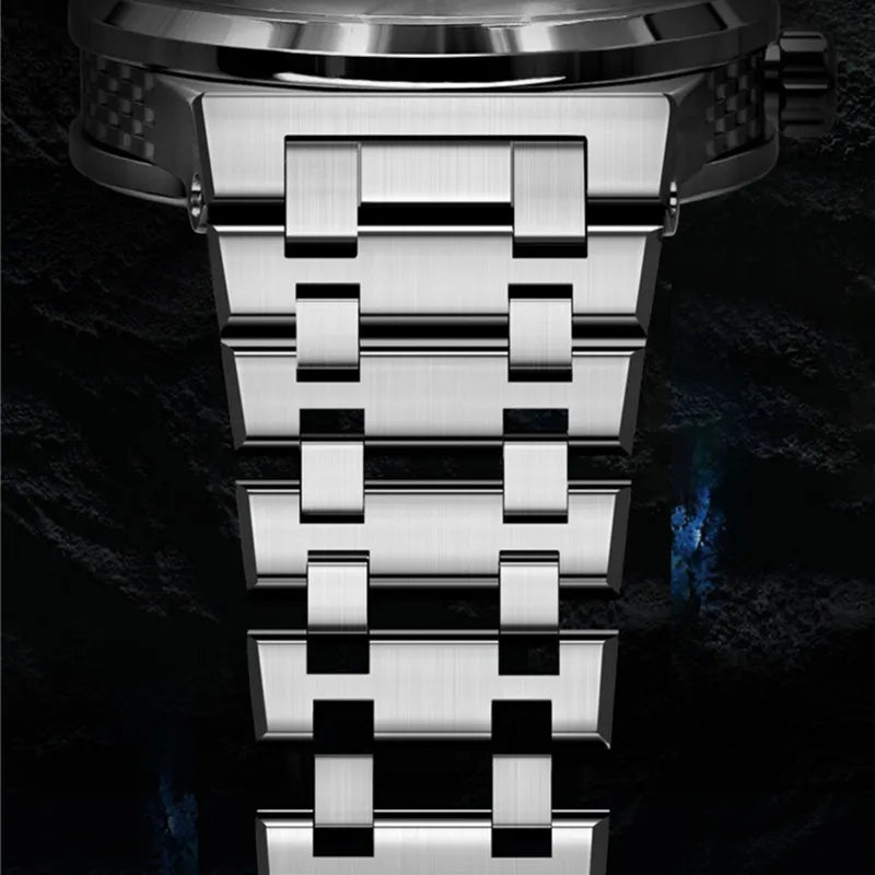 Montre mécanique pour homme CARNIVAL – Montre-bracelet automatique de luxe, verre saphir, mouvement MIYOTA, étanche jusqu'à 50 m