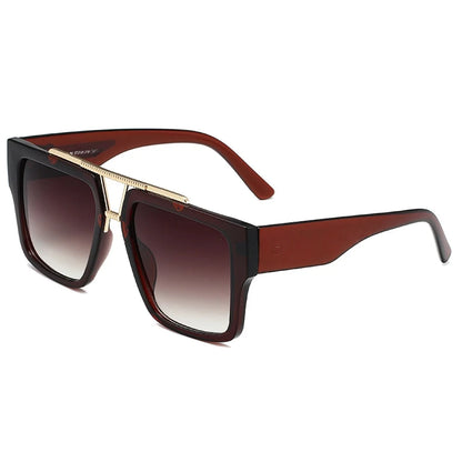 Timeless Classic Oval Sunglasses Gold Frame Never Out UV400 Of Style UV Shades 1010