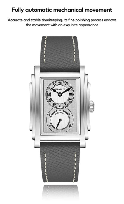 FARASUTE Luxury Fully Automatic Mechanical Men Watch Seagull Sports Sapphire Stainless Steel Doctor Wristwatch reloj hombre ﻿