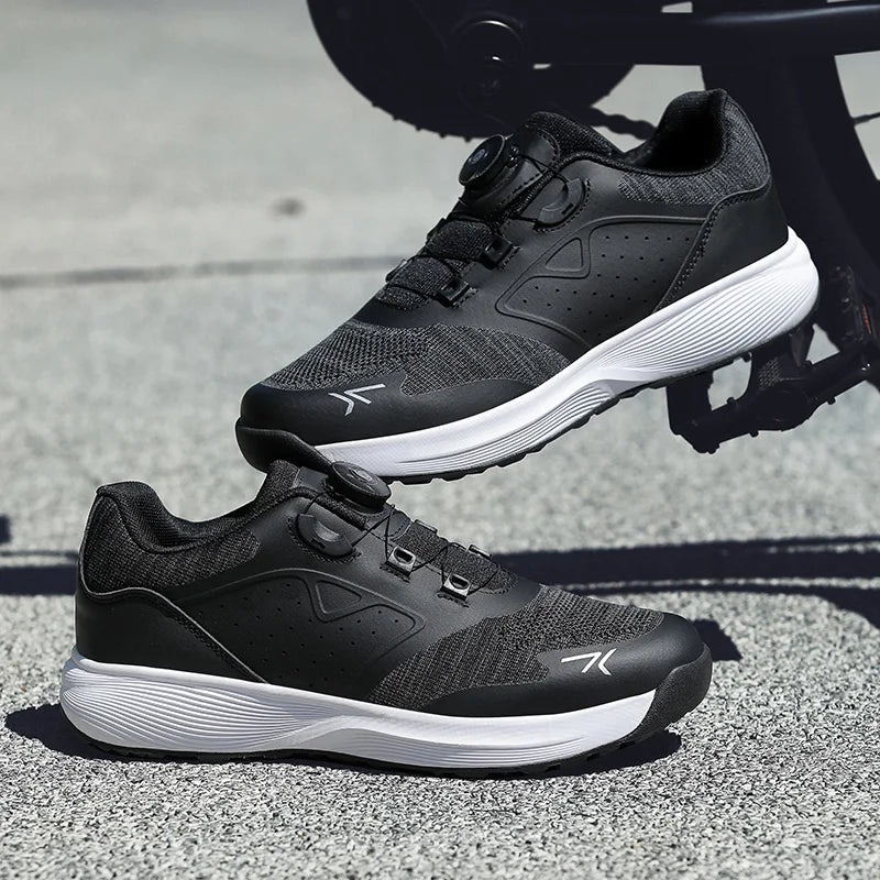 Cycling Shoes man Cleats Shoes Flat Pedal Mtb Bicycle Shoe Speed Cycling Sneaker indoor Mountain Bike Shoe Racing Lock spd shoes
