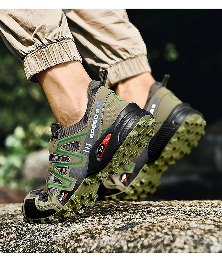 Men's High Quality Hiking Shoes Outdoor Trainers Climbing Shoes Women's Trekking Sneakers Anti-slip Tactical Sneaker