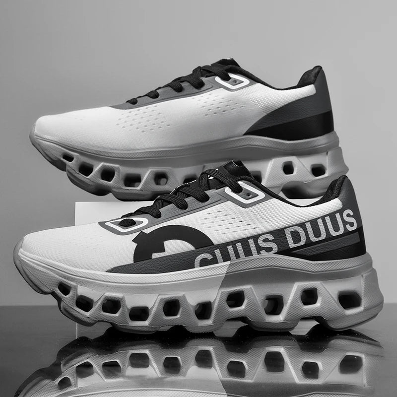 Men's Running Shoes Off-road Shoes Cushioning Jogging Non-Slip Breathable Mesh Luxury shoes Outdoor Couple Trainer Race Sneakers