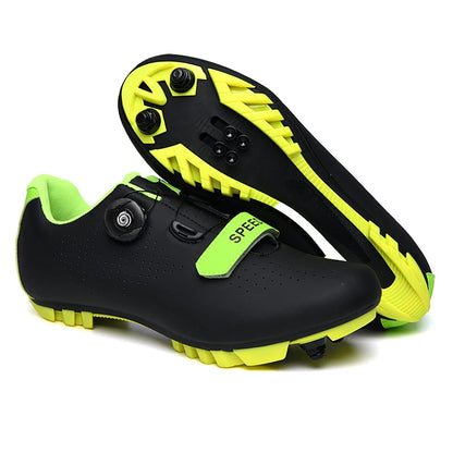 Unisexové MTB topánky Zapatillas Ciclismo MTB – pánske cyklistické bežecké topánky, pánske topánky s hrotmi na horské bicykle, dámske cyklistické topánky