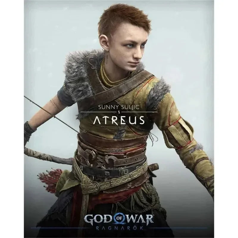 Canvas Painting Posters and Prints Wall Art Anime Pop Game God of War Ragnarok Poster Aesthetics Kratos Gaming