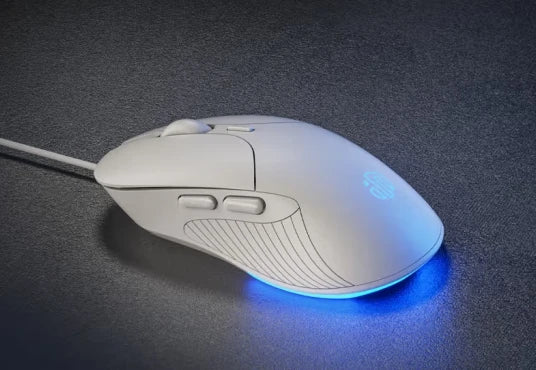 INPHIC B2 trådbunden USB-mus 7200DPI justerbar och 6 programmerbara knappar, tyst klick, optisk spårning, för PC och bärbara datorer