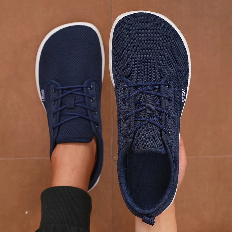 Women's Walking Flat Shoes Soft Mesh Suitable for Travel Wide Fit Lightweight Support Fitness and Leisure Sports Shoes for Men