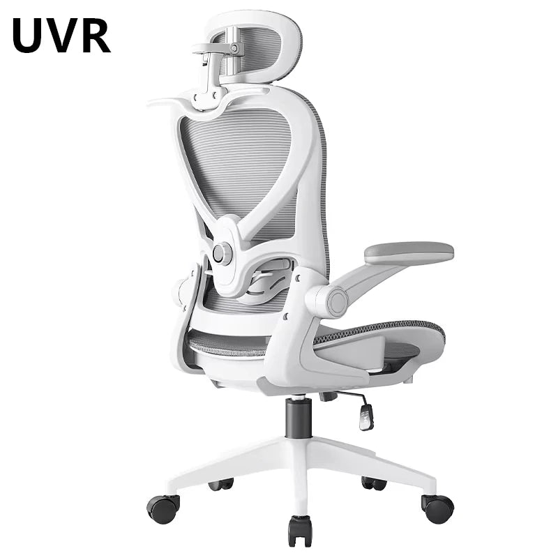 UVR Game Computer Chair Office Chair Sitting Comfort Mesh Breathable Staff Chair Ergonomic Design Backrest Home Furniture