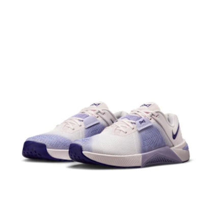 Nike Metcon 10 Women and Men Training Shoes, Anti-slip, Durable, Soft, Thick Sole, Round Toe, Pink Purple - HQ2620-601