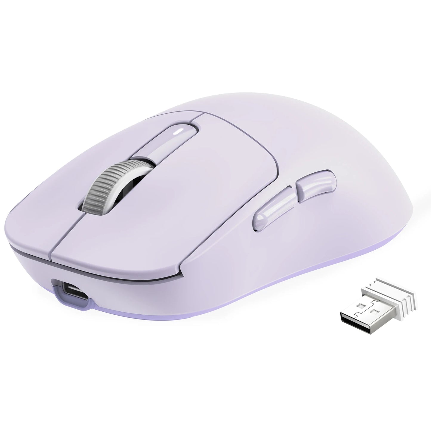 ATTACK SHARK X3 vezeték nélküli gaming egér, 49g ergonomikus PC egér, három üzemmód, PAW3395 26K DPI optikai érzékelő, programozható gombok