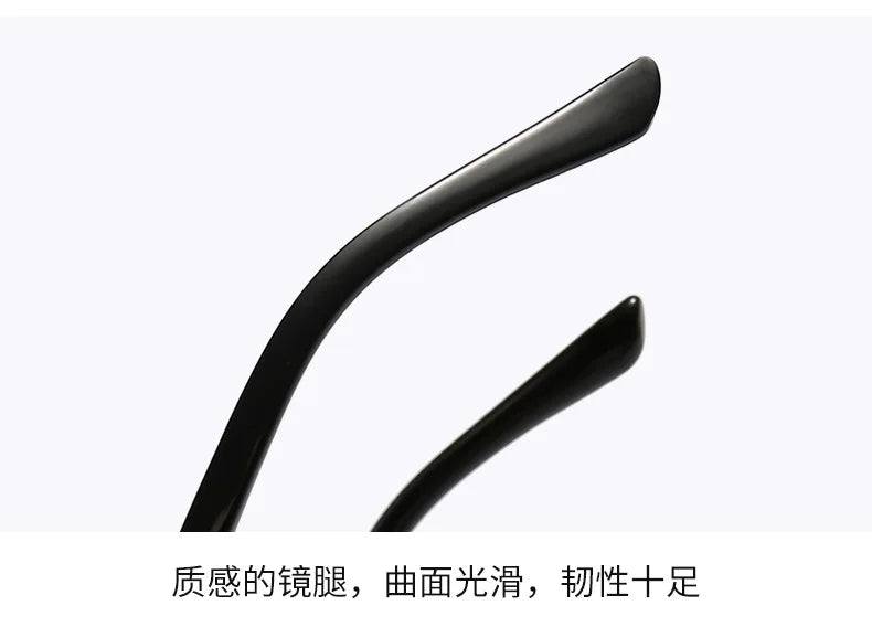 Fashion Rimless Rectangle Sunglasses Popular Women Men Shades Small Square Sun Glasses For Female Male Summer Traveling