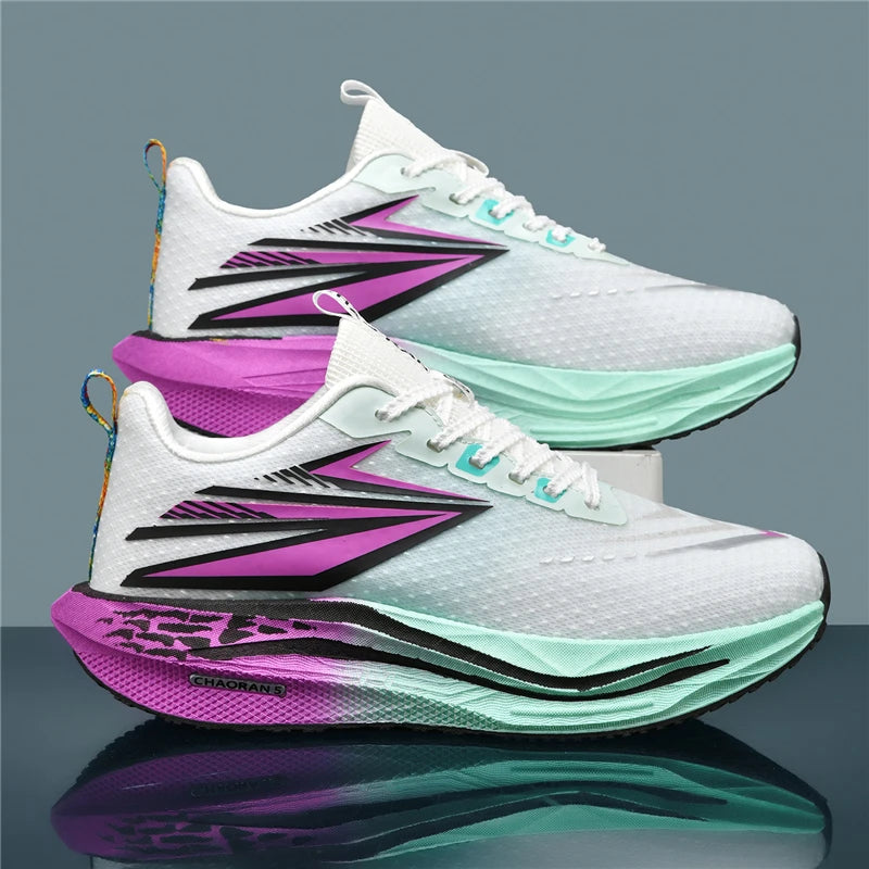 Men Casual Sport Shoes Air Cushion Running Shoes Breathable Marathon Running Sneakers Durable Outsole Trainer Tenis Walking Shoe